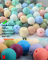 Silicone Beads, 150pcs 15mm Silicone Beads Bulk Rubber Beads Hexagon Silicone Beads for Keychain Making,Jewelry Making,Pen Making, Large Beads wit...
