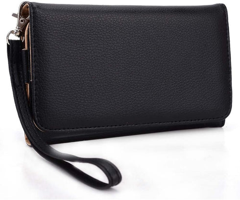 Kroo Clutch Wallet for Smartphones up to 6-Inch - Black...
