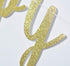 Happy 40th Birthday Banner for 40th Birthday Party Pre-Strung Decorations (Gold & Black Glitter)...