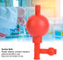 Hapivida Pipetting Ball, 3 Openings Lab Rubber Suction Bulb Quantitative Rubber Pipette Filler Lab Suction Ball for Industrial Mineral Agricultura...