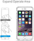 Cell Phone Ring Holder Stand Transparent Finger Grip Loop 360 Degree Rotation Finger Ring Stand (4 X Silver)...