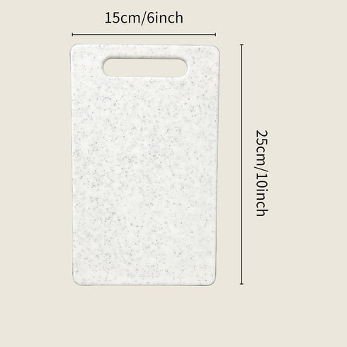2 Pcs Cutting Board for Kitchen Small Mini Plastic Granite Color Cutting Board Dishwasher Safe Cutting Boards for Food Prep, Fruits, Vegetables wi...