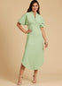 McCall's Misses' Empire Waist Dress Sewing Pattern Kit, Design Code M8406, Sizes 16-18-20-22-24, Multicolor...