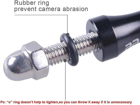 Smatree 4-in-1 Aluminum Thumbscrew Accessories Tripod Mount Adapter Compatible for G*pro Max/ 12/11/10/9/8/7/6/5/4/3+/3/2/1,G*Pro 2018 /for DJI OS...