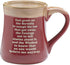 "Born To Fish" Coffee Mug with Fisherman's Serenity Prayer Great Fishing Gift...