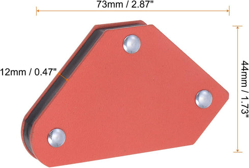 Mini Arrow Welding Magnet Holder, 10LBS 45, 90, 135 Degree Angle Arc Tig Mig Magnetic Metal Clamps Working Tools for Welding, Soldering, Assemblin...