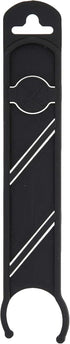 Mercer Culinary Rounded Tip Wavy Bar Knife, 4-5/16 Edge, Black...