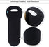 Wine Carrier, OFEILY Durable Neoprene Single Bottle Wine Tote Bag/Beer/Cans/champagne/Water or Drink Bottle Bag(1-Bottle, Black)...
