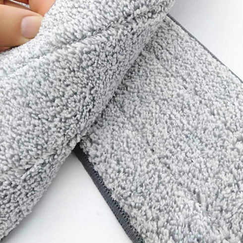 18 inch mop Pads Replacement 6 Pack mop Head Replacement Washable Microfiber Pads...