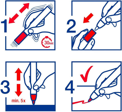 edding 5100 acrylic marker medium - gold - 1 waterproof acrylic paint marker - round nib 2-3mm - acrylic paint pen for drawing on canvas, art pape...