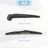 ACROPIX Rear Windshield Wiper Blade Arm Replacement Set OEM Quality Fit for Jeep Wrangler JK 2007-2018 - Pack of 2...