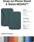 MOFT Magnetic Wallet Stand Compatible with iPhone 15/14/13/12 Series, Angle Adjustment & Magsafe Compatible MOVAS Phone Stand,Jungle...