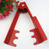 Rose Thorn and Leaf Stripping Tool, Rose Thorn Remover, Metal Flower Burrs Plier, DIY Bouquet Garden Florist Tool for Floral DIY and Gardening(Red...