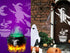 Stencils Happy Halloween 10?10” 8-Pack Set: DIY Halloween Crafts, Reusable Large Stencils for Pumpkins, Walls, and Wood Painting - Halloween Skele...