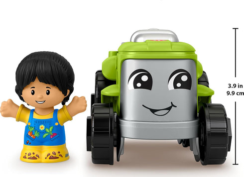 Fisher-Price Little People Toddler Toy Tractor and Farmer Character Figure for Preschool Pretend Play Kids Ages 1+ Years...