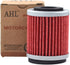 AHL 143 Oil Filter for Yamaha YJ125 Vino 125 2004-2009 YFM225 Moto-4 225 1986-1990 YFM250 Bruin 230 2005-2006 YFM250 Bear Tracker 250 1991-1997 20...