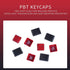 PBT Keycaps 60 Percent, 61 Keycaps OEM Profile Keycaps Custom Keycaps with Key Puller for Cherry MX Switches /GH60/RK61/ALT61/ Annie Mechanical Ke...