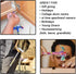 6 in 1 Mini Multifunction Copper Hammer and Screwdriver Hand Tools, Screwdriver Kit for Opening Walnuts, Watchmaker, and Household Repairing Tool ...