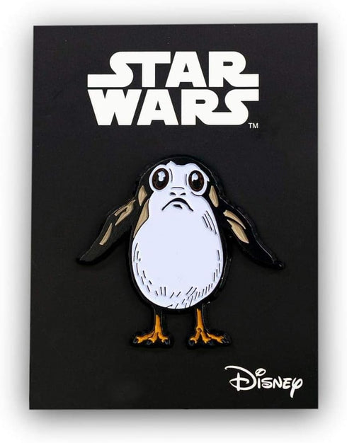 OFFICIAL Star Wars: The Last Jedi Porg Pin | Collectible Star Wars Pin | About 2" Diameter...