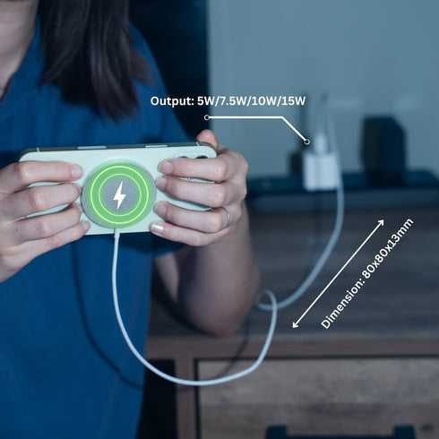 GajetNest Magnetic Charger for iPhone Fast Charging Lightweight Design, Made from Durable Material......