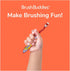 Brush Buddies Blippi Kids Toothbrushes Kit, Manual Toothbrushes for Kids, Toothbrush for Toddlers 2-4 Years, Travel Toothbrush Kit with Cover and ...