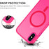 Telaso iPhone X Case, iPhone Xs Phone Case Compatible with Magsafe Wireless Charging Translucent Matte Back Slim Shockproof Anti-Scratch Anti-Yell...