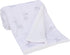 NoJo Sweet Bunny White, Pink, and Gray Super Soft Plush Sherpa Baby Blanket...