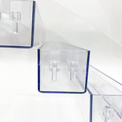 MineSign Nail Polish Holder Organizer Clear Acrylic Nail Polish Tray Fingernail Polish Display case 3 layers Essential Oils Holder Makeup Organize...
