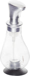 KitchenGrips Cuisipro 13 Ounce Foam Pump Soap Dispenser, Silver...