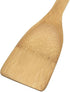 11.8-Inch Natural Wood Turners Bamboo Utensil Kitchen Wooden Cooking Tools Spoon Spatula Cooking, Stir Fry and Mixing, essential Tools (Straight l...