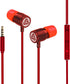 LUDOS Ultra Wired Earbuds in-Ear Headphones, 5 Years Warranty, Earphones with Microphone, Noise Isolating Ear Buds, Memory Foam for iPhone, Samsun...