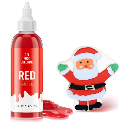 Food Coloring Gel for Baking, 128g Cake Food Coloring Cherrysea Vibrant Gel Food Dye for Easter Egg,Icing, Fondant, Macaron, Frosting, Cookie, Glu...
