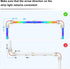 PAUTIX 12mm Connectors 10pcs L-Shaped/Corner Connectors,Solderless Terminal Extension Connection for 3-Pin RGB Smart IC COB LED Strip Lights,NOT f...