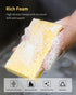 ARCLIBER Kitchen Sponge,Heavy Duty Color Cellulose Sponge,Clean Tough Messes Without Scratching (12 Pack)...
