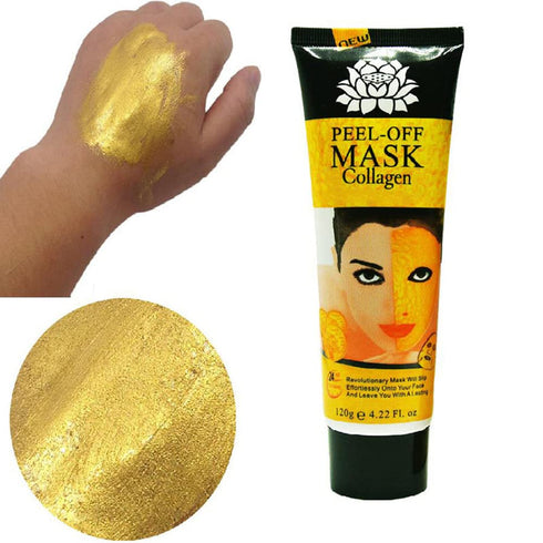 AICHUN BEAUTY 24k Gold Face Collagen Peel-off Facial Mask Anti-Wrinkle Face Masks Skin Care Face Lifting Firming Moisturize 4.22 Fl.oz (2 Bottle)...