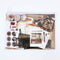 ZDOLAKIDS Kawaii Scrapbooking Materials Sticker Washi Tape Set Evening Sight Street Building DIY Decoration Decals for Scrapbook Journaling Planne...