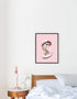 HAUS AND HUES Gum Poster David Bubble Pop Art Pop Art Wall Decor Pink Pictures Wall Decor Pink Posters for Room Aesthetic Unframed 12” x 16”...