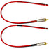 CESS-064-1f Speaker Cables to RCA Plugs Adapter, 2-Channel (1 Foot)...