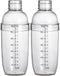 700cc / 24 oz Plastic Shaker Cocktail Drink Mixer Boba Tea Shaker,Professional Bar Tools Set (2)...