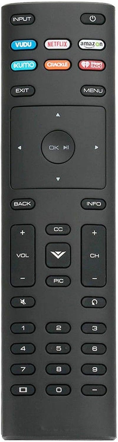 AIDITIYMI XRT136 Replacement for VIZIO TV Remote Control V505-G9 P75-F1 P55-F1 E43-F1 E55-F1 E70-F3 E75-F2 D40F-G9 D32H-F4 D24H-G9 D65X-G4 D55X-G1...