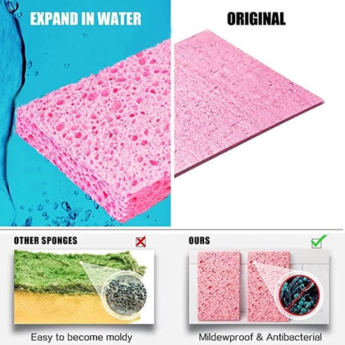 EZ Clean Eco Friendly Cellulose Sponge...