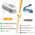 Mini Bag Sealer,2 in 1 USB Rechargeable Chip Bag Sealer Heat Seal Tool,Portable Handheld Vacuum Food Sealer Bag Sealing Machine for Snacks Chips F...