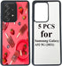 JUSTRY 5PCS Sublimation Blanks Phone Case Covers Compatible with Samsung Galaxy A52 5G (2021), Easy to Sublimate DIY, 2 in 1 2D Soft Rubber TPU He...