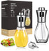 Oil Sprayer for Cooking, Olive Oil Sprayer Mister for Air Fryer, 200ml Glass Olive Oil Spray Bottle, Oil Spritzer Dispenser for Kitchen Baking Fry...