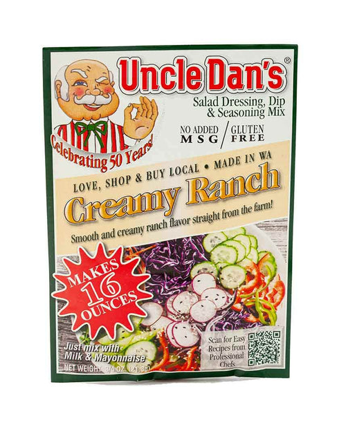 Uncle Dan’s, Creamy Ranch | Singles Packet – 0.75oz (Pack of 1)...