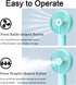 Portable Hand held Misting Fan, Small Personal 2000mAh USB Rechargeable Battery Operated Spray Fan Mister with Water Tank Mist Lash Fan 3 Speed St...