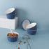 LIFVER 6 oz Porcelain Ramekins Bowls for Souffle, Creme Brulee, Classic Style Ramekins for Baking Oven Safe, Set of 6, Airy Blue...