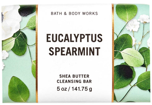 Bath and Body Works Bar Soap 2 pack (Eucalyptus Spearmint)...