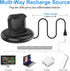 Charger Dock Compatible with Fitbit Sense 2/Versa 4/Sense/Versa 3, Anti-Slip Charging Stand Dock Station Replacement USB Cable 4.3Ft Cord Accessor...