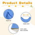 Vicloon Baby Bibs, 5PCS Terry Bib Set, Baby Bibs for Boys, Girls, Terry Drool Cotton Bibs Waterproof protection, Adjustable Elastic Strap, Baby Ba...